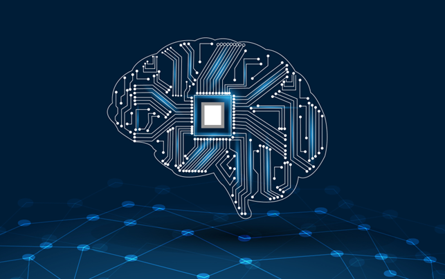 Konzeptzeichnung von Neuralink.