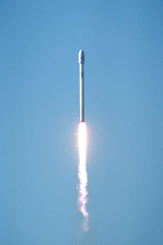 SpaceX Raumfahrzeug.