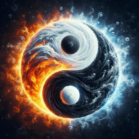 Yin und Yang.