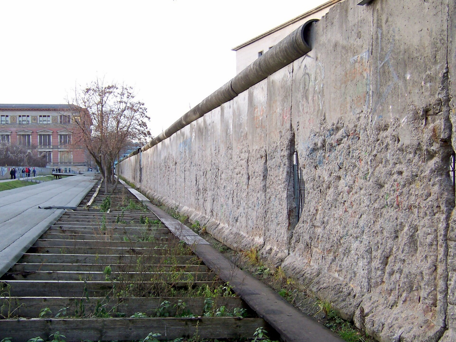 Reste der Berliner Mauer – Niederkirchnerstraße.