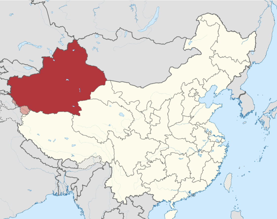 Xinjiang in China